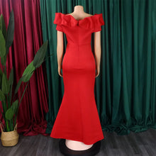 Plus Size Summer Sleeveless Dress Women Ruffle Pleated Off Shoulder Elegant Modis Ladies Dresses Slim Bodycon Ruffle Woman Dress
