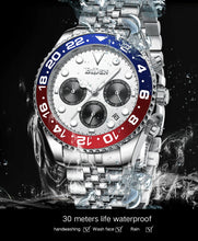 Men's Multi functional Waterproof Quartz Watch