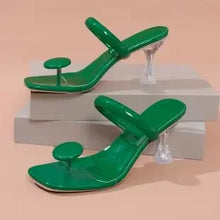 New Women Sandals Narrow Band Ankle Buckle Strap Platform Slippers High Heels Sandals Women Party Shoes Sandalias Mujer Slides