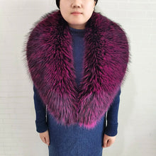 Women's Warm Fluffy Shawl Fashionable Artificial Fluffy Collar Scarve