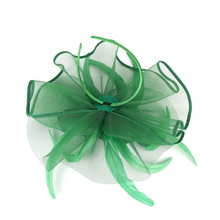 Women's Big Flower Fascinator Church Kentucky Derby Hat Royal Ascot Race Accessories Headbands Fascinator Bridal Tea Party