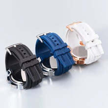 MISSFOX New Red Quartz Watch For Men Luxury Hip Hop Streetwear Clock Waterproof watches AAA Quartz Men's Wristwatches