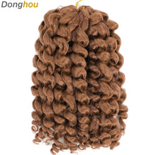 Ombre Jumpy Red Ginger Wand Curls Crochet Hair 1B 27 30 350 613 Purple Grey Colors jamaican twist braiding Hair 20 Strands/Pack