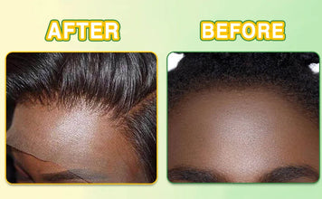 GOIPLE Beginners Lace Wig Styling Products Long-Lasting Finishing Wax Stick and Edge Control Gel Wig Bonding Glue Small Size Kit