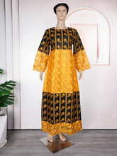 H&D African Dresses For Women Bazin Riche Tradition Embroidery Dress Wedding Robe Clothes Party Gowns Skirt 2024