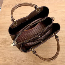 3pcs Set Women'S Tote Bag, Classic Large Capacity, Elegant Casual Handbag, High-Quality Faux Leather, Ivory White, Magnetic Clos