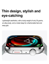 2025 AI Diagnosis NFC Smart Watch Women 1.85 inch AMOLED Blood pressure Heart Rate Temperature BT call Smartwatches Men For IOS