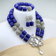 2024 Latest Resin Jewelry Sets Luxury French African Nigerian Wedding Bridal Party Beads 2024 Resin Jewelry sets