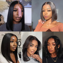 Wear And Go Glueless Wig Human Hair Bob Straight PreCut Lace Frontal Upgraded Air Wigs For Women Perruques Cheveux Humain OnSale