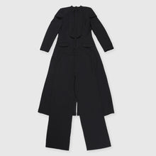Women's Set Full Sleeve X-Long Blazer Coat+ Long Pant Suit 2025 Spring Streetwear Two 2 Piece Set Africa OL Work Outfits