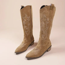 Embroidered Western Cowboy Boots for Women