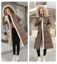 Women's Winter New Cotton-padded Jacket Long Over-the-knee Coat