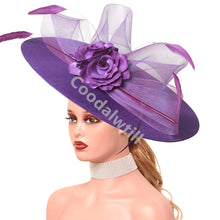 Elegant Big Flower Women's Fascinators For Party, Dinner And Outdoors Events