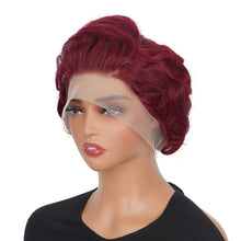 Short Pixie Cut Wigs 13x4 Lace Front Human Hair