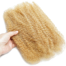 50gram Bulk Hair For Braiding Afro Kinky Curly Remy Human Hair Extensions no Wefts for Mini Twists Braids 10-22inches KissHair