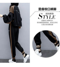 Women's Tracksuit Korean Elegant Hoodie Zipper Jacket Coat Sport Pants Two Piece Suit 2025 Spring Autumn New in Matching Set