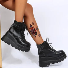 Women's Punk High Boots Gothic Style