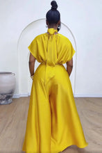 African Fashion 2024 New in Women Two 2 Piece Sets Outfit Soft Satin Lace Up Top and Wide Leg Pants Set Matching Set