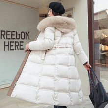 Women's Winter New Cotton-padded Jacket Long Over-the-knee Coat