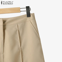 Elegant Chic Women's 2 Pieces Sets ZANZEA Woman 2025 Tracksuits Fashion 2pcs Outfits Suits Tank Tops and Wide Leg Pants Sets