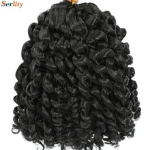 3 Packs Wand Curl Jamaican Bounce Crochet Hair 8inch T Purple 27 30 350 Bug Ombre Blonde Synthetic Jumpy Wand Curly Hair 60Roots