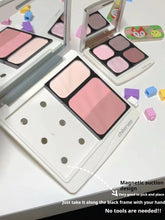Qianyan Monochrome Eyeshadow Cheeryep Chameleon Highlight Pearlescent Highgloss Eye Shadow Matte Self Assembled