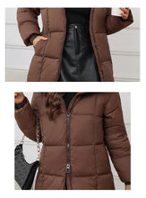 Women's Long Winter Parkas Thick Down Cotton Coat