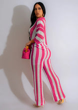 CM.YAYA Knit Ribbon Women's Set Short Sleeve Shirts and Wide Leg Pants 2024 Summer Beach Two 2 Piece Sets Outfits Tracksuit