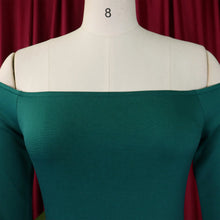 Elegant Sexy Side Slit Long Dress For Women Independent Stand Trade Clothing One-character Collar Leaf Sleeves Evening Dress