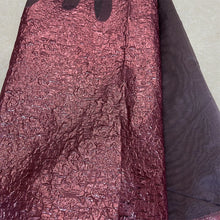 African Nigerian Tulle Lace Fabric, Organza Embroidery, Party Gown, Brocade Jacquard Wedding Dress, High Quality, 5Yard, YXZ157
