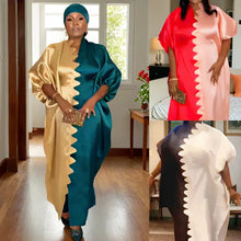2025 African Dresses for Women Traditional Africa Clothing Dashiki Ankara Outfits Gown Abayas Robe Muslim Kaftan Maxi Long Dress