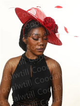 Big Flower Fascinators Hat Headpiece Women Kentucky Church Millinery Cap Ladies Derby Feather Pillbox Fascinator Hats