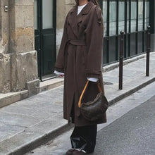 Women's Winter Double Breasted Long Sleeve Lapel Blends Jacket