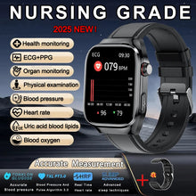 Men's acid Blood lipids Smart Watch With ECG+PPG
