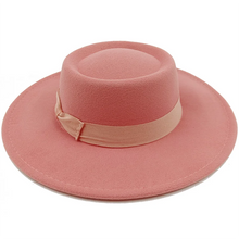 Sombrero Raised Top Fedora Hat 2023 New European and American Fedora Hat Jazz Hat Men's Round Top Hat New Wholesale Sombrero
