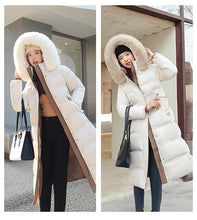 Women's Winter New Cotton-padded Jacket Long Over-the-knee Coat