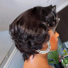 Short Pixie Cut Wigs 13x4 Lace Front Human Hair