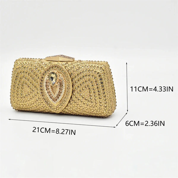 Italian Ladies Shoes and Bags To Match Set Decorated with Rhinestone Plus Size Shoes Women Heel Women Shoes and Bag Set In Italy