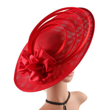 Fancy Christmas Sinamay Fascinator Perfect Wedding Hat Unique Derby Party Hat Fashion Top Church Hats Bride Fascinators Female