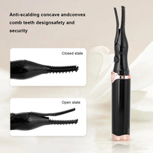 Portable Eyelash Curler USB Rechargeable Quick Heating Natural Curl Eyelash Curler for Quick Natural Curling Eye Lashes