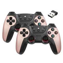 2Pcs Wireless Controller For PC Wireless Game Controller Hand Joystick For Television Computer Androids PC 2.4G Gamepad Remote