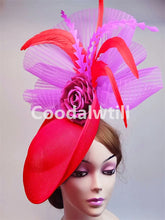 Elegant Flower Fascinator Pillbox Cap Wedding Women Fascinator Hat Headband Kentucky Derby Ladies Millinery Cap Mesh Bride Hats