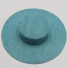 Ladies Fascinators Millinery Hat Base Party Wedding Fake Sinamay Hat Wide Brim DIY Kentucky Derby Headpiece Hair Accessories