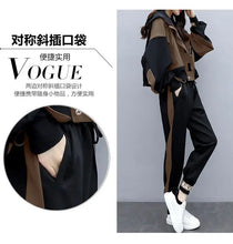 Women's Tracksuit Korean Elegant Hoodie Zipper Jacket Coat Sport Pants Two Piece Suit 2025 Spring Autumn New in Matching Set