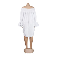 2023 Summer New Fashion Casual Women's Hot Selling Off Shoulder Bust Ruffled Dress