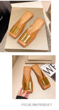 Baotou Slippers Women Wear 2024 New Korean Version of Lazy Metal Buckle Sandals Slip-on Sandals