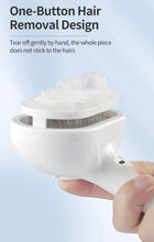 Pet Electric Massage And Hair Straightener Spray Brush