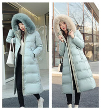 Women's Winter New Cotton-padded Jacket Long Over-the-knee Coat