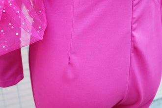 Ladies Elegant Office Jumpsuit Romper For Women 2023 High Waist Wedding Overalls Sequins Bodycon Long Sleeve Party Jumpsuit Club