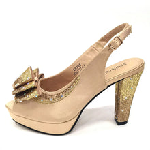 2024 High Quality Yellow Color Fish Beaked Toe Cap Thin Heels Ladies Shoes Matching Bag Set For Women Wedding Party Pump
